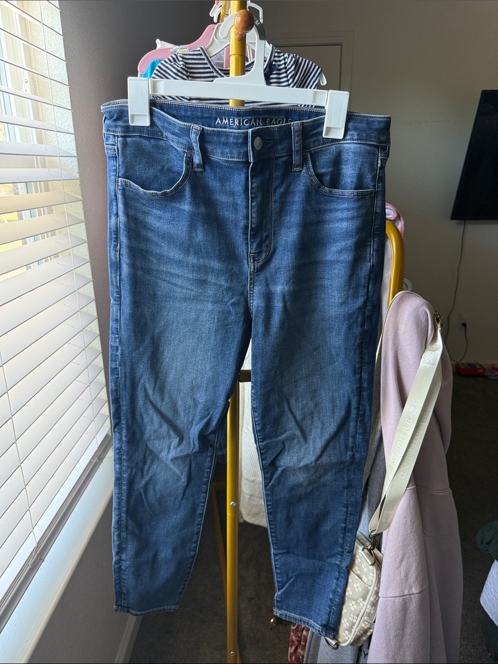 American Eagle Outfitters Dark Blue Women’s Jeggings